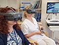 Donation of virtual reality headsets for treatment of patients suffering from stress and anxiety