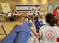 A heartwarming gesture: Hundreds of people show up to give blood at Hillel Yaffe
