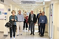 Helmsley Charitable Trust Trustee Sandor Frankel Visits Hillel Yaffe Medical Center