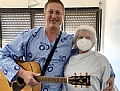 The musician hospitalized in the Hillel Yaffe coronavirus department