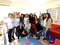 Nursing students visit Renanim Boarding School